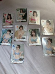 女優 伊藤舞雪 靚女撲克牌套裝 ( 三上悠亞 神木麗 石川澪 河北彩花 瀬戶環奈)