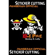 ONE PIECE CUTTING STICKER LUFFY ONE PIECE MONKEY CUTTING STICKER D. LUFFY