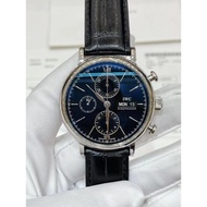 Iwc IWC Watch Botao Fino Series Stainless Steel Automatic Mechanical Watch Chronograph Men's Watch IW391008 Iwc