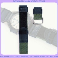Apply To CASIO FORESTER Series FT-500WC-3B/5B/1B, Replacement Canvas PU Leather Watch Strap With Hoo