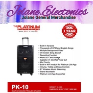Platinum Karaoke PK-10 Built-in KaraokeTrolley Speaker 19,000++ Song