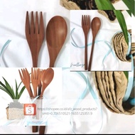 KAYU Wooden Cutlery SET // Japanese Cutlery