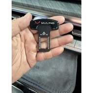 Car Seatbelt Plug Buzzer Stopper Car Logo Wuling Car Assessories