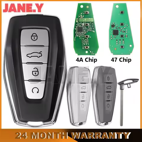 Auto Smart Remote Car Key Original For Geely Okavango Azkarra Atlas Coolray Monjaro KX11 Emgrand X7 