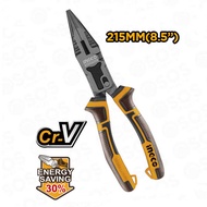 Ingco 8.5Inch/215Mm Compound Action Long Nose Pliers Hclnp58200 Ing-Ht *Osos* 7Fc