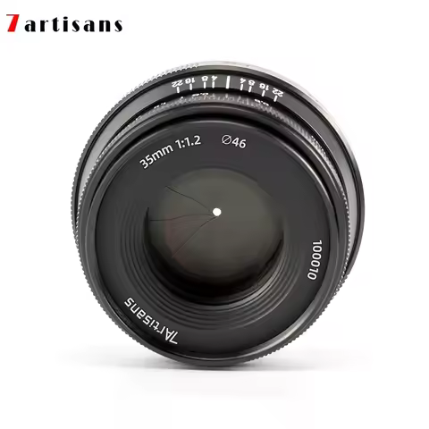 7 artisans 35mm F1.2 II Prime APS-C Large Aperture Lens for Micro 4/3 / E / Fuji XF / Canon EOS-M / 