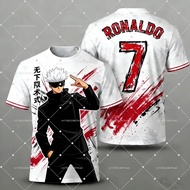 2026 Jujutsu Kaisen Gojo Satoru Special Edition Football Jersey Ronaldo NO.7 Adult Boys and Girls Fo