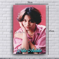 POSTER NIKE ARDILLA / FOTO NIKE ARDILLA / POSTER MUSISI BAND ZADUL / HIASAN DINDING / POSTER MURAH
