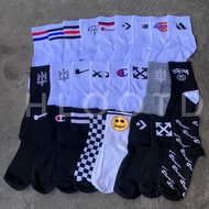 Cool Premium Short Sport Old School Socks Stokin Lelaki