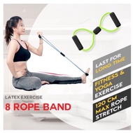 Eight-shaped Yoga Elastic Stretch Resistance Band Pull Rope 八字形多功能瑜伽拉力绳