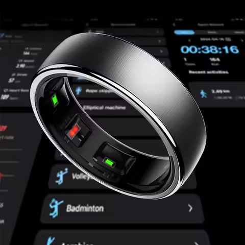 New R10 Waterproof Smart Ring Health Monitor Men & Women Health & Sleep Monitor Smart Rings Multi-sp
