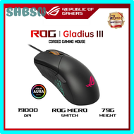 SHBSN Asus Rog Gladium Iii High-Performance Wired Gaming 26000 Dpi Ultra Light Ergonomic Optical Rgb Gaming Mouse Laptop Accessories DHSDB