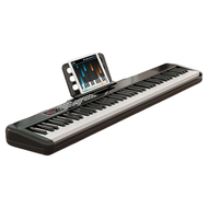 คีย์บอร์ดเปียโนดิจิตอล 88 คีย์มืออาชีพ เปียโนไฟฟ้าแบบพกพา piano keyboard คีย์บอร์ดไฟฟ้า แป้นไม้แท้ถ่