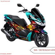 Decal Sticker Pcx 150 Venom limited edition warna tosca full body