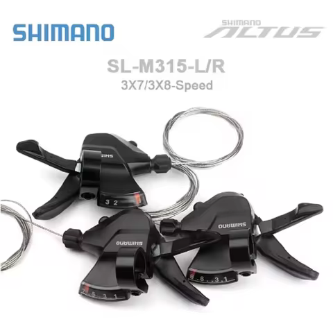SHIMANO SL-M315 3/7/8 Speed Shifter Trigger SL-M315-L/R 3X7-Speed MTB Bike Left/Right Shift Lever M3