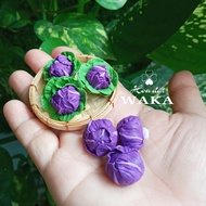 Mini Purple Pot Radish Model - Mini Vegetables and Fruits 1/12