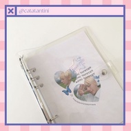 Transparent A5 Binder Kpop Binder Journal Binder Financial Binder | Notetini