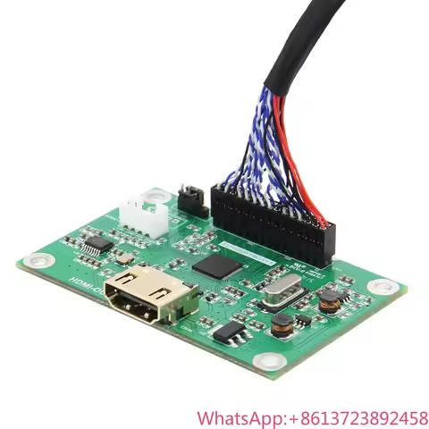 LVDS Driver Board / LVDS To HDMI-compatible Adapter Converter Supports 1080P Resolution