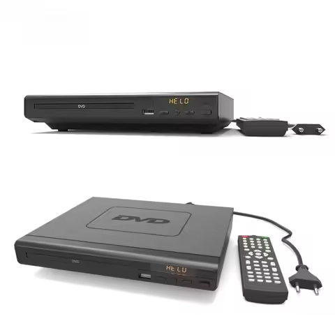 High Quality DVD Player Thin USB Media Box Multi-function Portable Support VCD CD Disc DVD Player fo