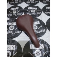 VELO SADDLE VINTAGE OLD SCHOOL BROWN DARK SKIN SADDLE SEAT