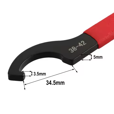 42-72mm Wrench Spanner Tool Adjuster Motorcycle Bike Absorber Shock Spanner Pre Load Hook C-Spanner