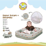 TERACOTTA19 - BABY JOY BABY Pool Mattress and Mosquito Net Joy Series BJK 4023