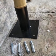 Bamboo fence garden railing outdoor bamboo pole mesh partition wall vegetable garden courtyard anti-