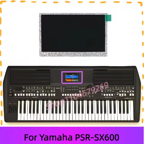 For Yamaha PSR-SX600 PSR SX600 Electronic Keyboard Part 4.3 inch LCD Display Screen