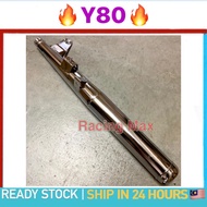 YAMAHA Y80 EXHAUST EKZOS EXZOS MUFFLER PIPE PAIP STANDARD STD SPARE PART Y 80