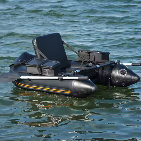 Belly Boat Fishing One Person Fishing Boat With Motor Small Fishing Boat With Motor