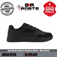 Airwalk Drew Men's Sneakers Shoes - Mono Black 100%Original