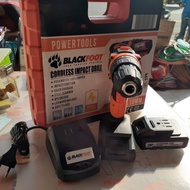 Impact Cordless Drill Blackfoot 20V Bor Baterai 20V (Bosch,Stanley)