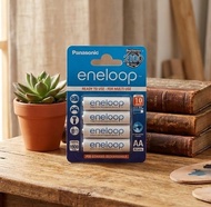 Baterai Rechargeable Eneloop AA - Batre Cas A2 Isi 4 Original up to 1900mAh