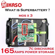 MIKASO Original Super battery 165AMPS 7C 3MOS 21Volt 4.0Ah