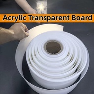 Long Strip Acrylic Transparent Sheet 2mm Milky White Diffusion Board Light Strip Bendable Light Diff