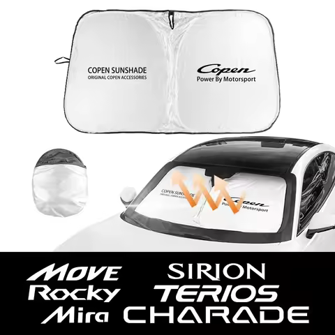 Flodable Car Front Windshield Sunshade Cover Auto Accessories For Daihatsu Terios Copen SIRION MOVE 