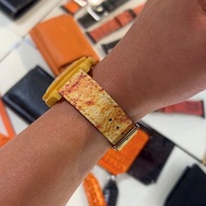 OMEGA x Swatch Mission to the Sun Moonwatch代用小牛皮錶帶