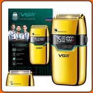 【KL Stock】Vgr V-350 Shaver Washable Ipx6 Rechargeable Professional Men's Electric Foil Shaver
