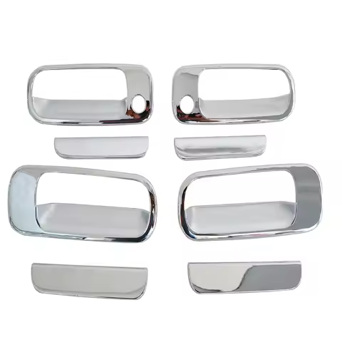 Car exterior door electroplated door handle decorative sticker for Toyota MARK GX100 JZX100 LX100 19