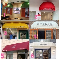 Custom-made internet celebrity awning, watermelon shed, round awning, window awning, trapezoidal she