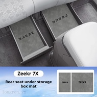 Leather Protective Mat for the Under-Seat Storage Box of the 2025 ZEEKR 7X Rear Seats, 2025 ZEEKR 7X