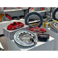 BREMBO GTS 6POT ORIGINAL CALIPER BRAKE 355MM RIM SIZE 18INCH MINIMUM