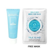 ALASKA AQUA CLEANSING FOAM [FREE ALASKA GLASIER WATER ULTRA MOISTURE MASK]