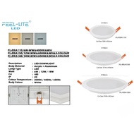Feel Lite Led Downlight 6W/12W/18W RRA/SSA Nylon Series Led Recessed Downlight With Sirim Approval