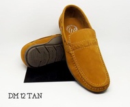 MAX BARENS Sepatu Kulit Pria DM 12 Tan Casual Keren Original