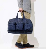 【💥日本直送】26L Porter Tokyo - PORTER DUFFLE BAG Size M 兩用波士頓包 手提/斜揹袋 黑色 Black
