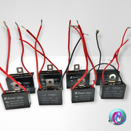 คาปาซิเตอร์ พัดลม C พัดลม แค๊ปพัดลมCBB61 Capacitor 1.5uF - 8.0uF / 450VAC แบบสาย