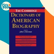 The Cambridge Dictionary of American Biography by John S. Bowman (UK edition, hardcover)