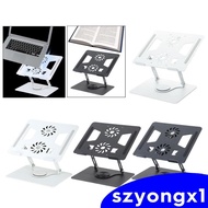 [Szyongx1] Laptop Stand for Desk Foldable Portable 360 Rotating Ergonomic Laptop Riser