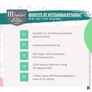 ۩✿Fitsambal Keto Sambal Sihat Healthy Diet Food Fitmealsbyfarra Eat Clean Low Carb Calorie Atkins Pe